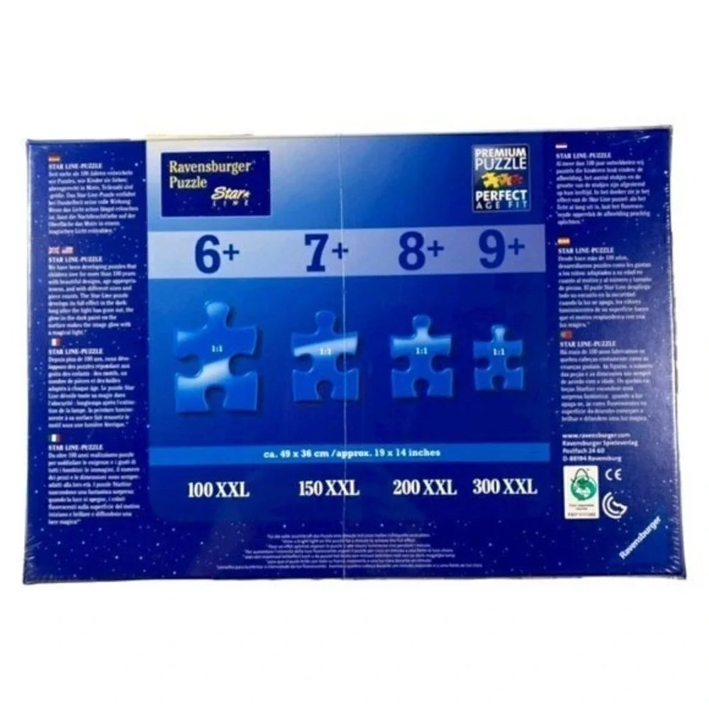 Ravensburger Treasure X Puzzle 100 XXL Gold Digger Glow in the Dark 128712 NEW‎